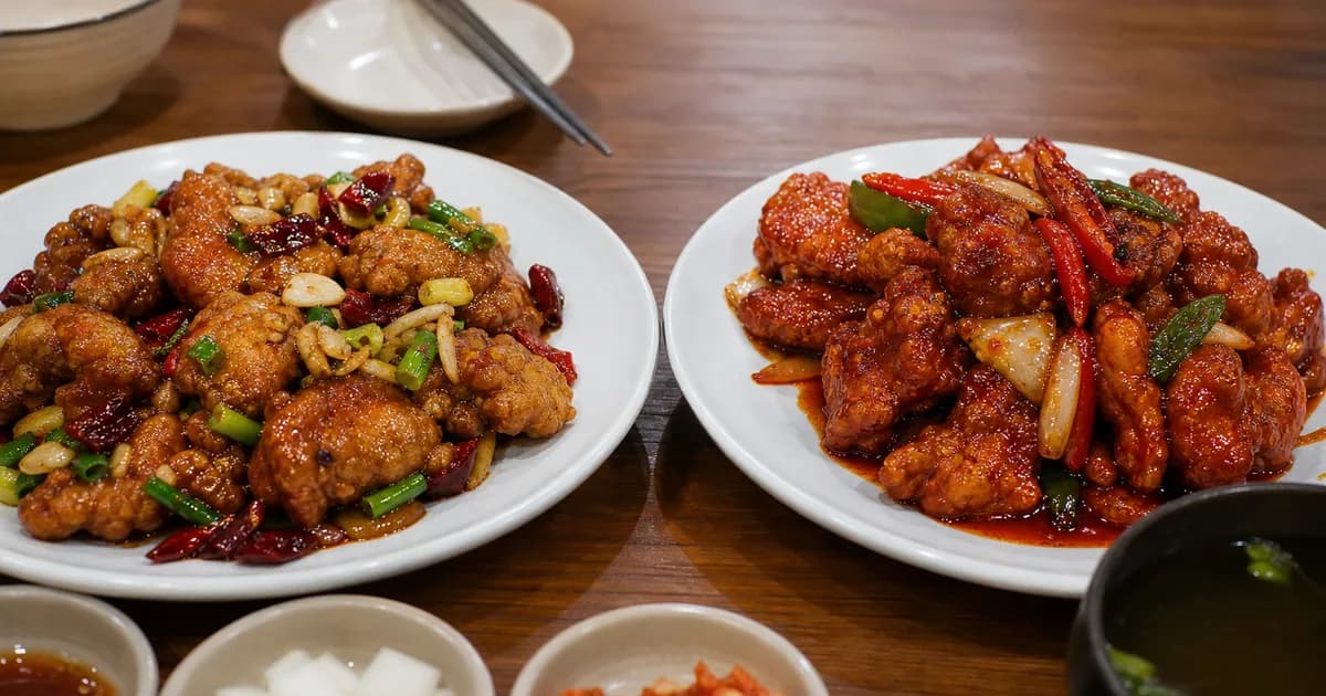 깐풍기 라조기 차이, 바삭한 매운 닭요리 주문 기준