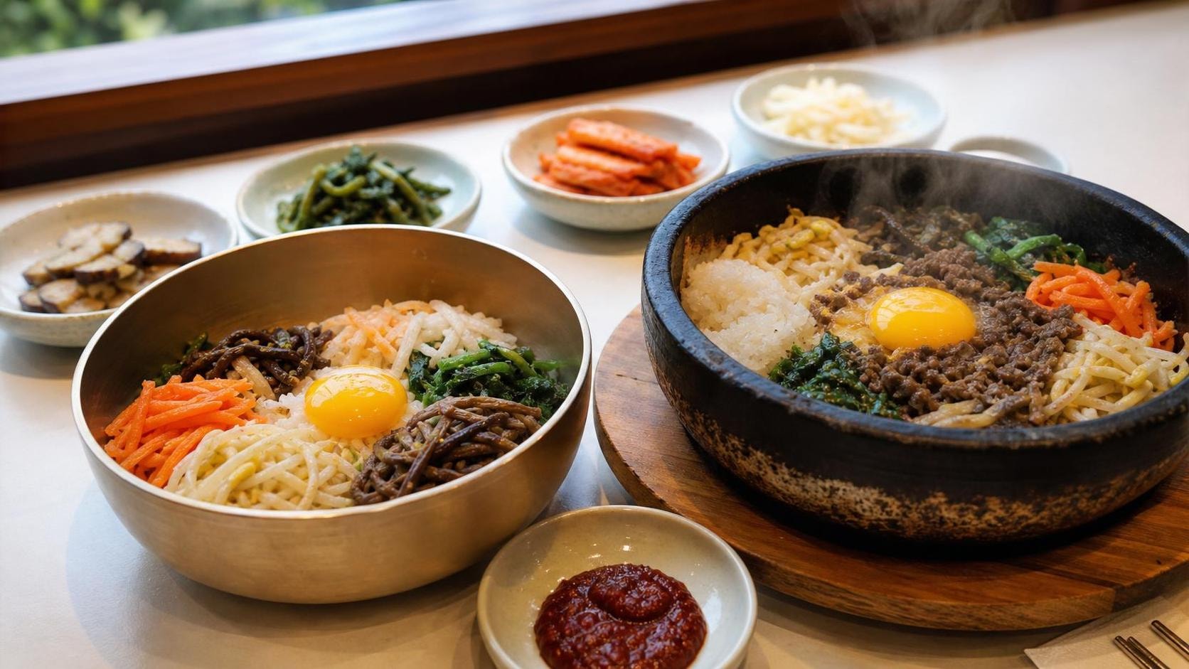 비빔밥 돌솥비빔밥 차이, 점심 주문 전 보는 그릇·누룽지 기준