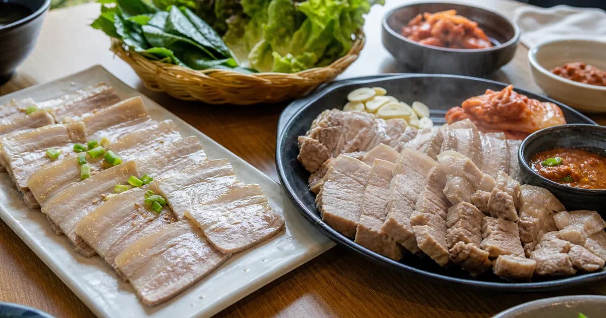 편육 수육 차이, 식힌 고기·따뜻한 고기 주문 기준
