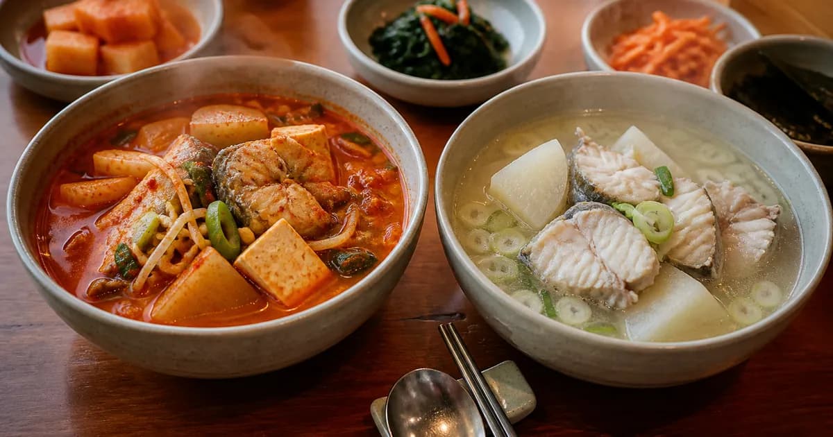 동태탕 대구탕 차이, 살결과 국물 맛으로 고르는 점심 기준