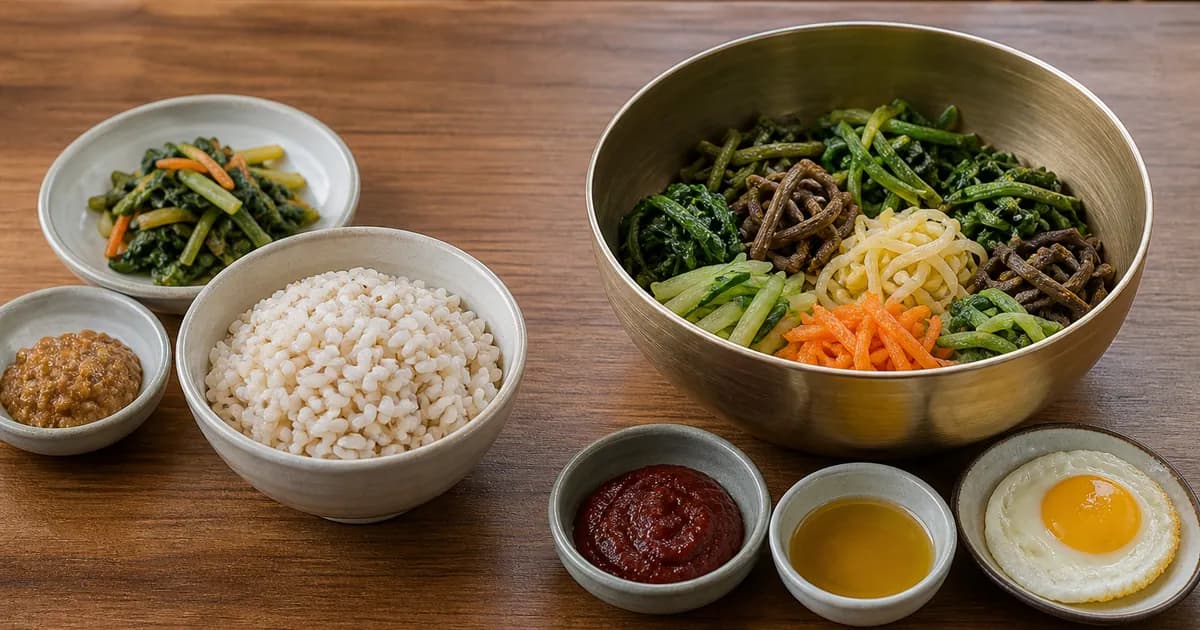 보리밥 산채비빔밥 차이, 곡물과 나물 구성으로 고르는 점심 기준