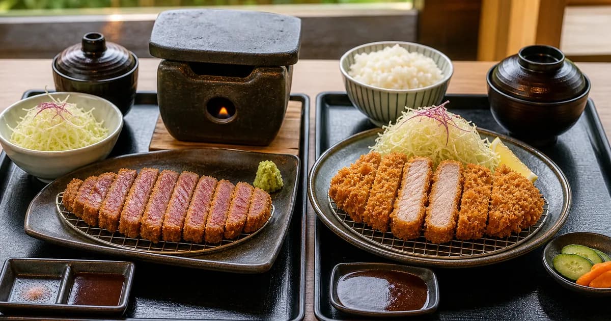 규카츠 돈카츠 차이, 소고기·돼지고기 카츠 선택 기준